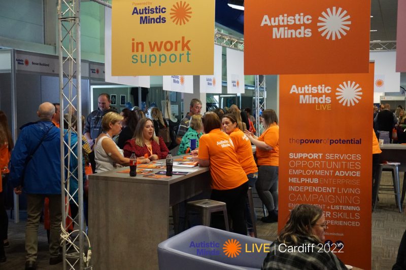 Autistic Minds Live Cardiff 2022 Stand