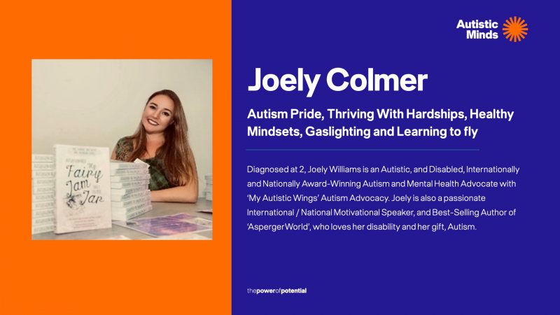 Joely Colmer - Autistic Minds LIVE Llandudno 2023 Guest Speaker