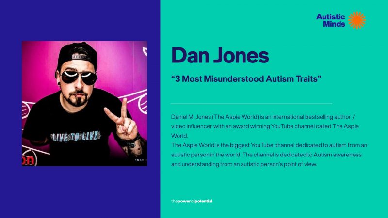 Dan Jones - Autistic Minds LIVE Llandudno 2023 Guest Speaker