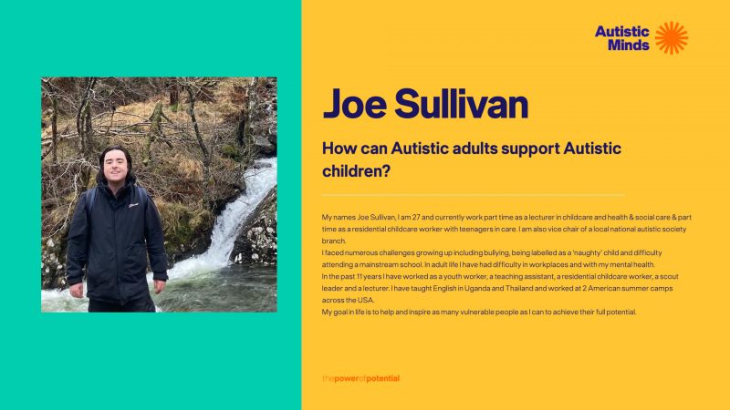 Joe Sullivan - Autistic Minds LIVE Llandudno 2023 Guest Speaker