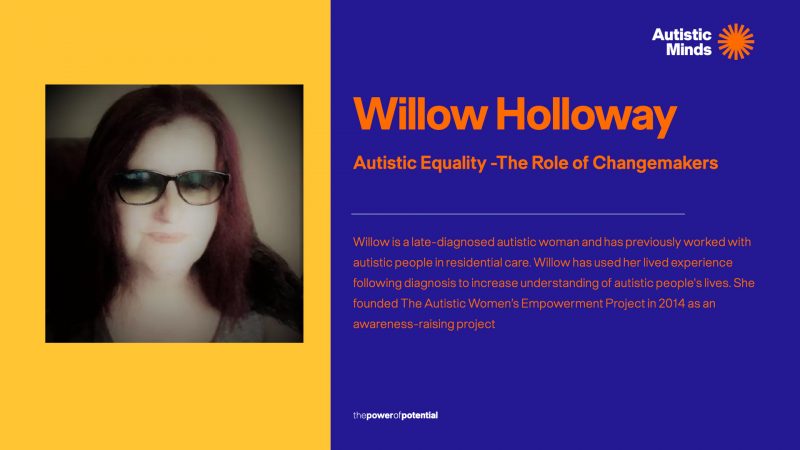 Willow Holloway - Autistic Minds LIVE Llandudno 2023 Guest Speaker