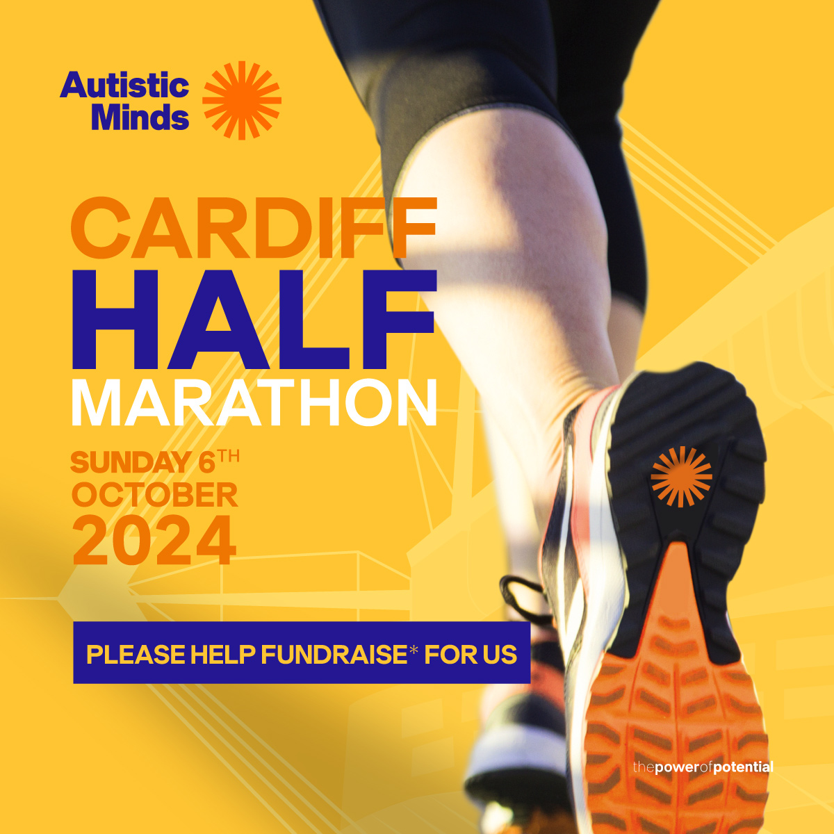 Join the Autistic Minds Team and support us by running the Cardiff Half Marathon 2024